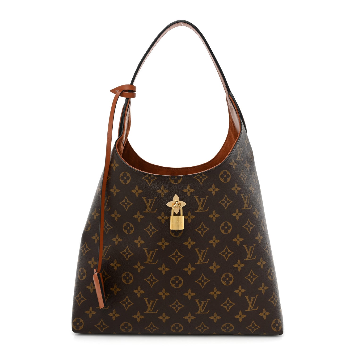 Louis Vuitton Monogram Flower Hobo Caramel 1 of 11