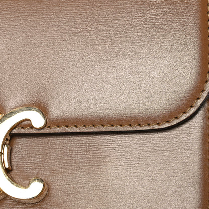 Celine Shiny Calfskin Teen Triomphe Bronze 9 of 14