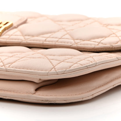 Christian Dior Lambskin Cannage Large Dioraddict Flap Rose Poudre 7 of 11