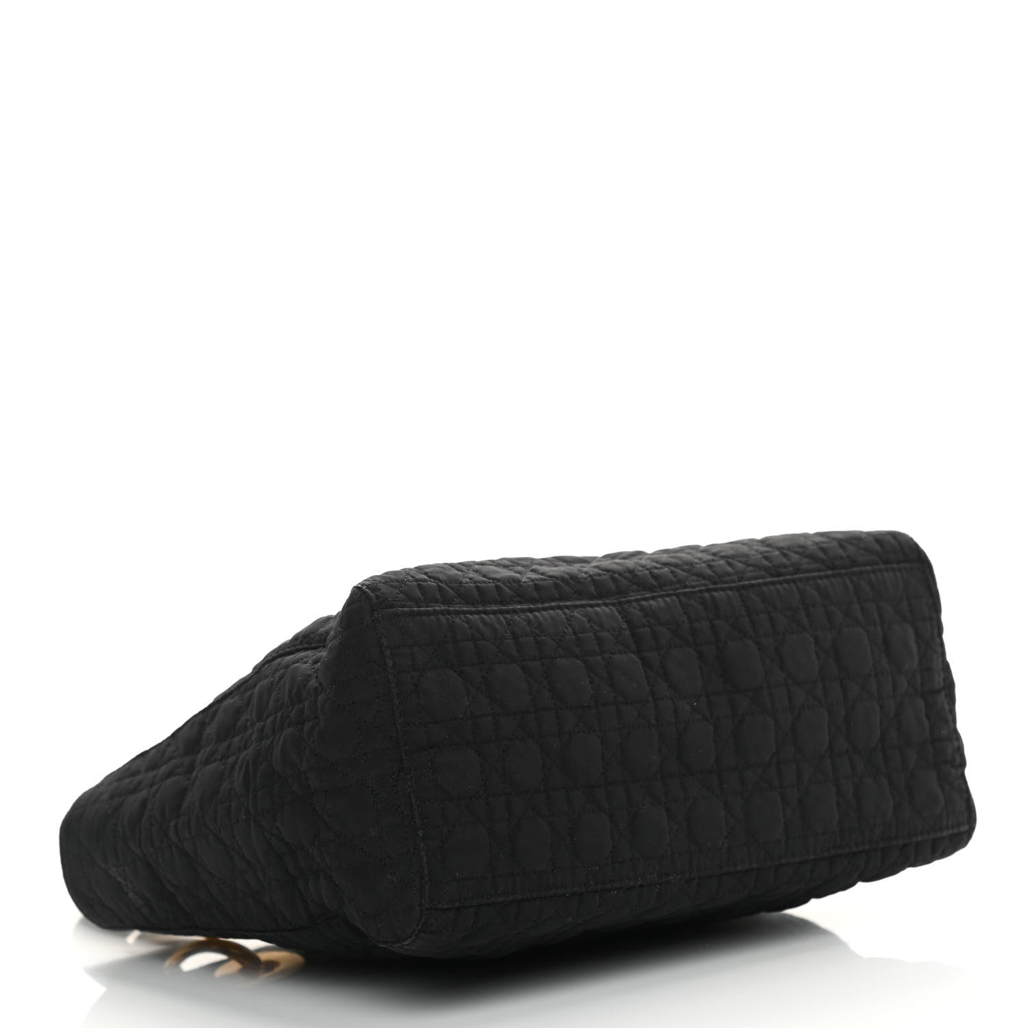 Christian Dior Nylon Cannage Medium Lady Dior Black 4 of 15