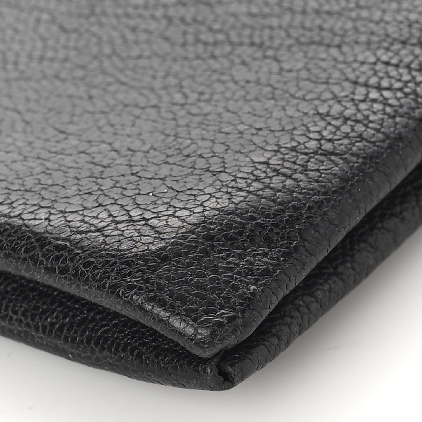 Chevre Mysore Calvi Card Case Black