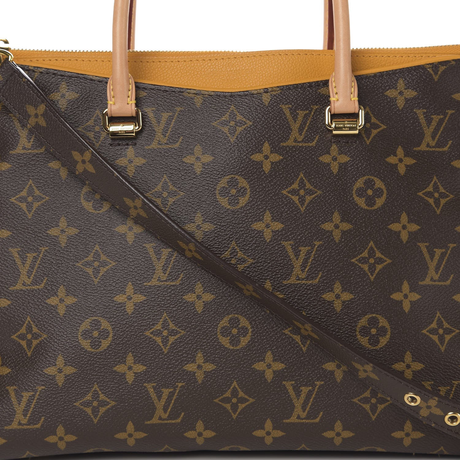 Louis Vuitton Monogram Pallas Safran 9 of 9