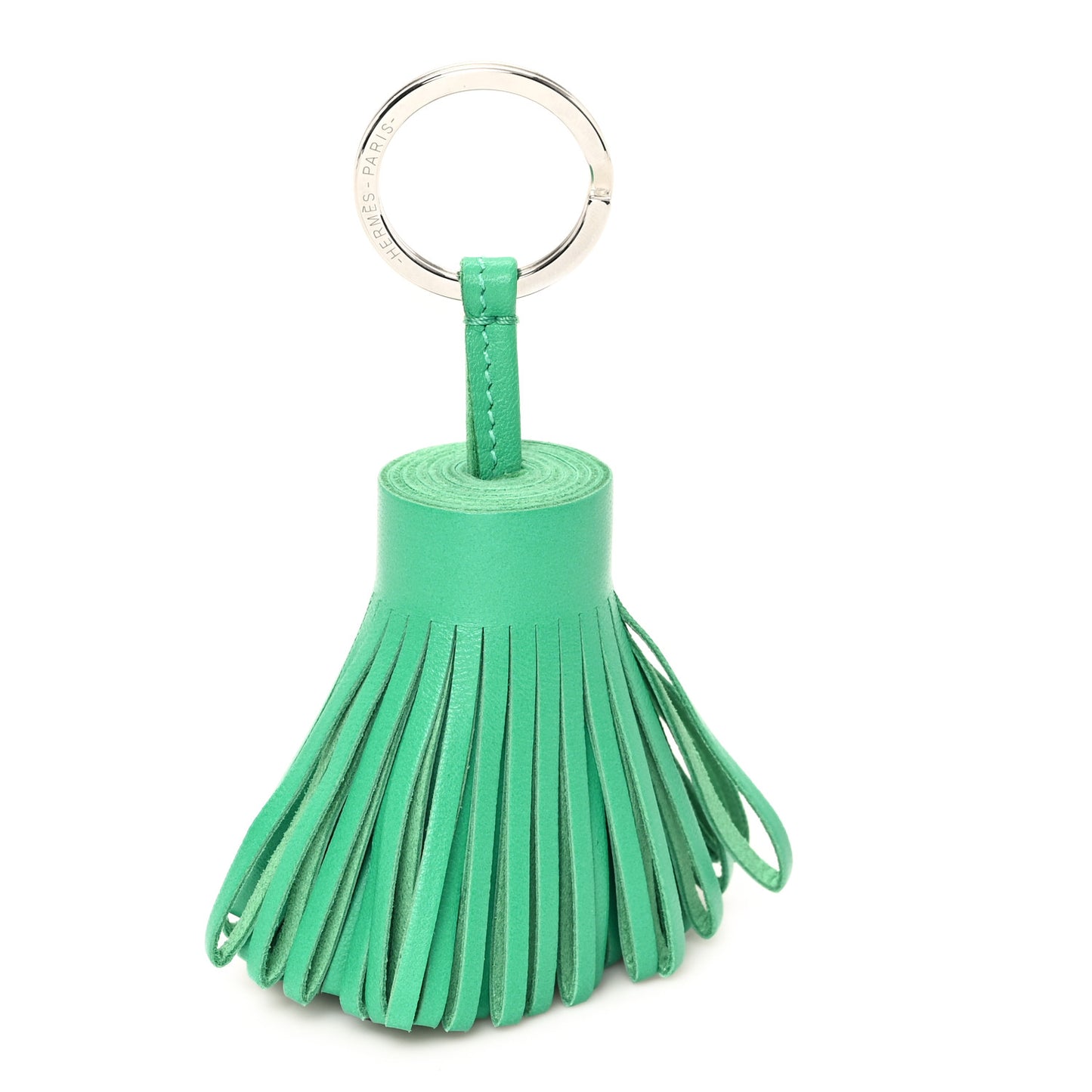 Lambskin Carmen Tassel Key Holder Menthe