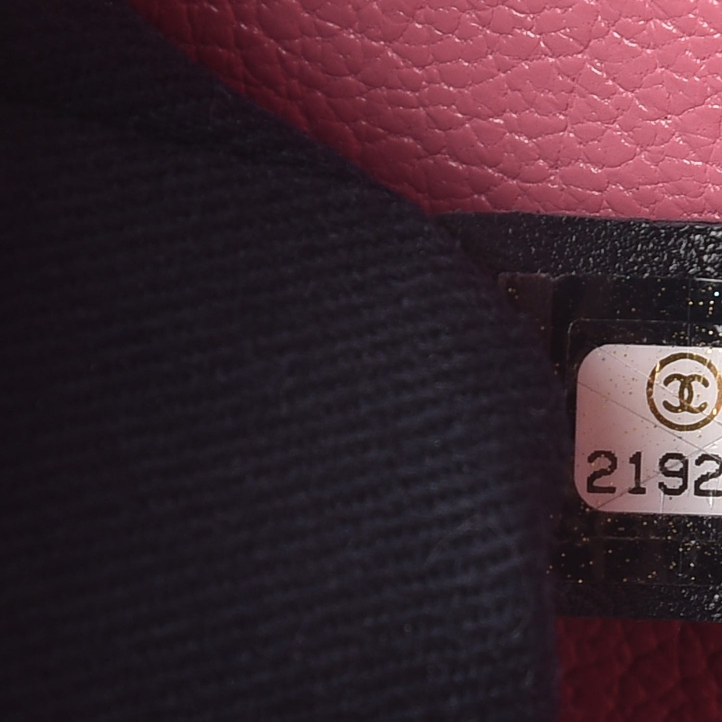 Shiny Goatskin Quilted Small Flap Pink