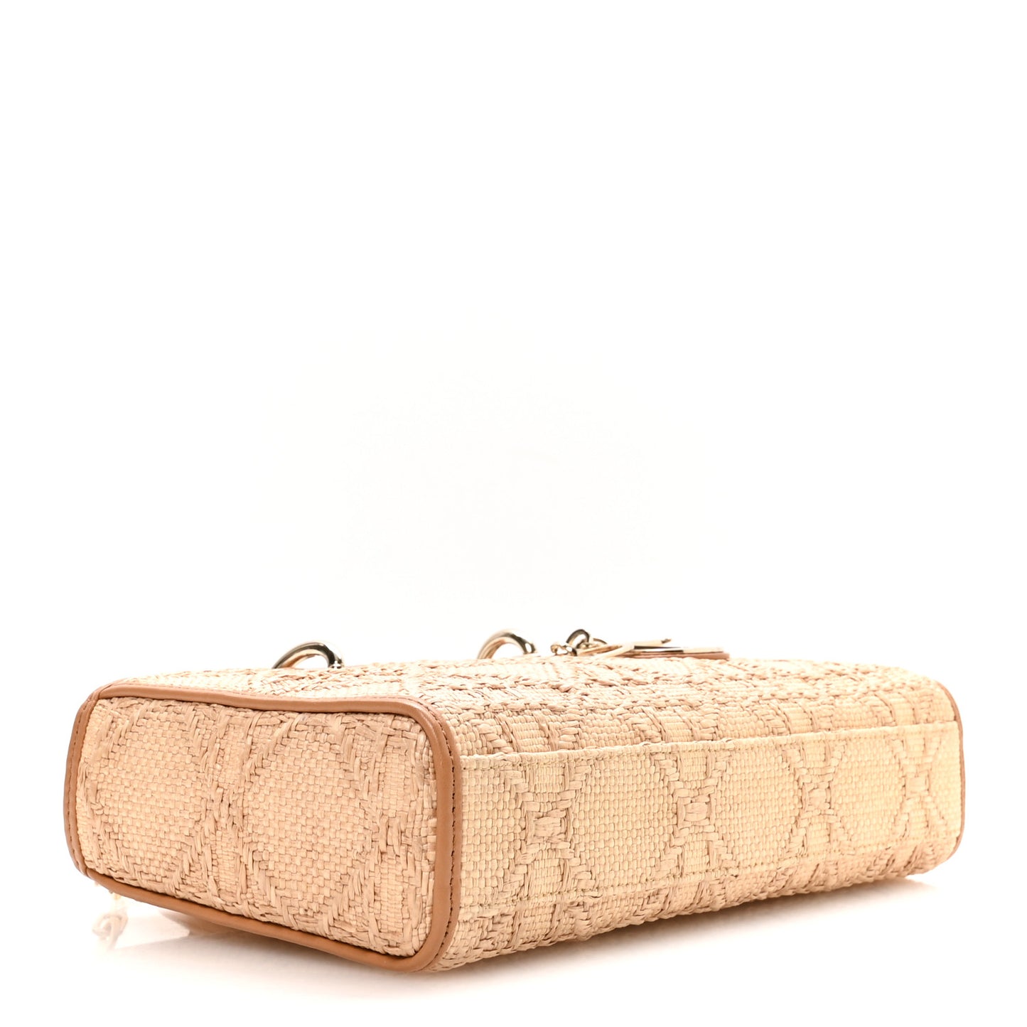 Raffia Macro Cannage Lady D-Joy Natural