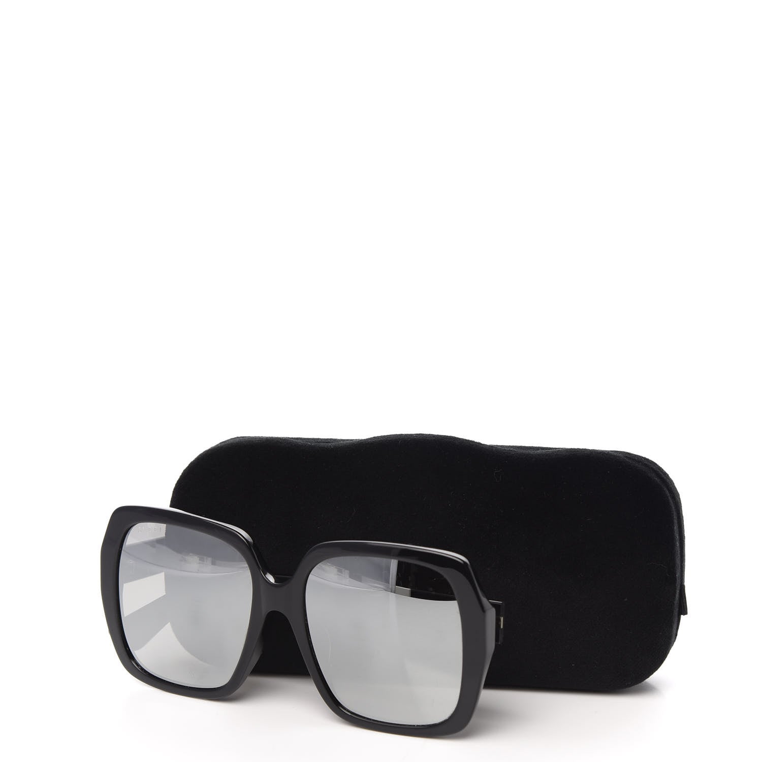 Gucci Acetate Square Frame GG0096S Sunglasses Black 7 of 7