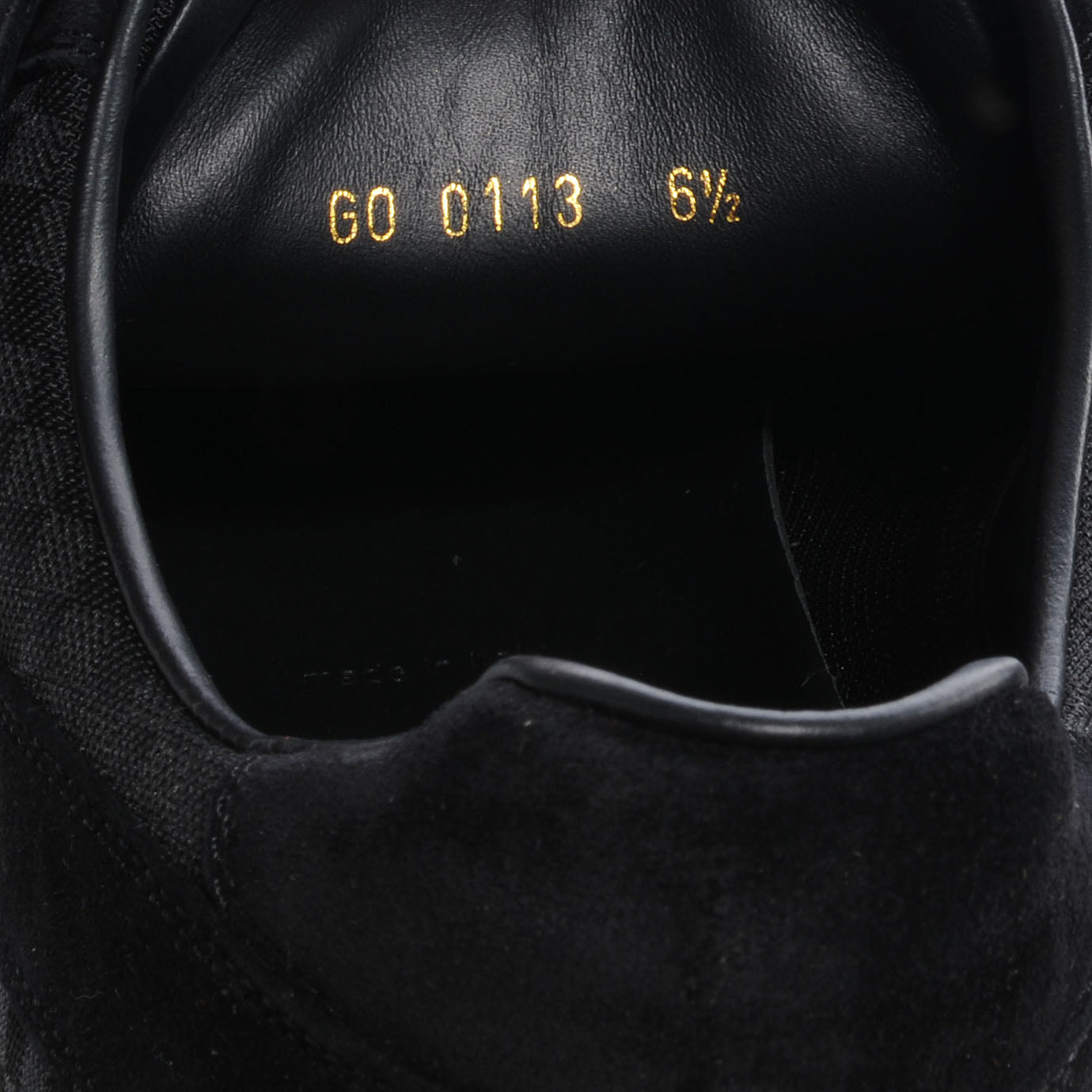 Suede Mini Damier Vibes Sneakers Black 6.5