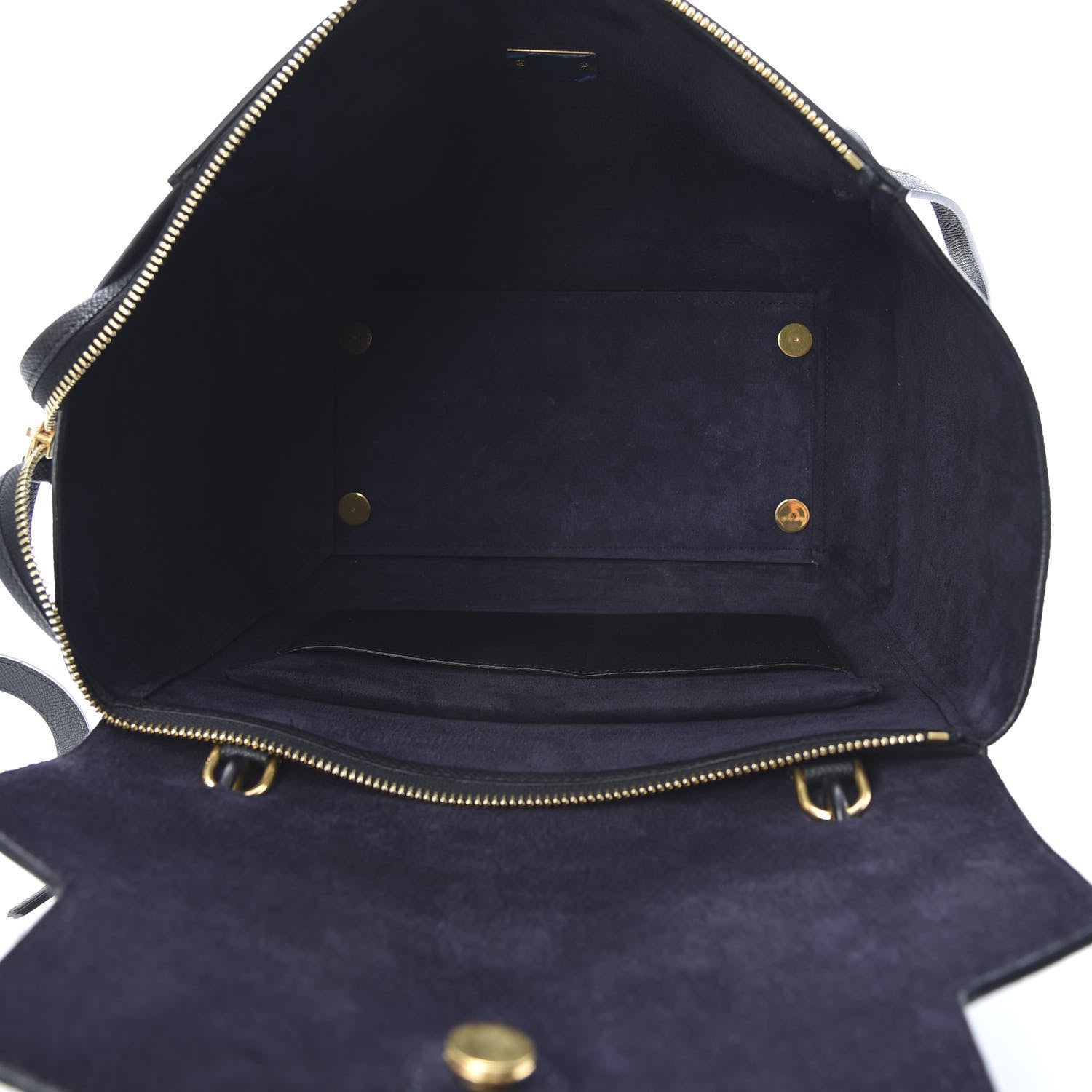 Celine Grained Calfskin Mini Belt Bag Black 5 of 11