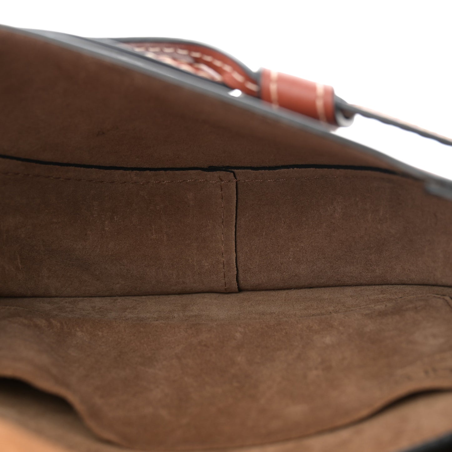 Calfskin Small Gate Crossbody Bag Rust