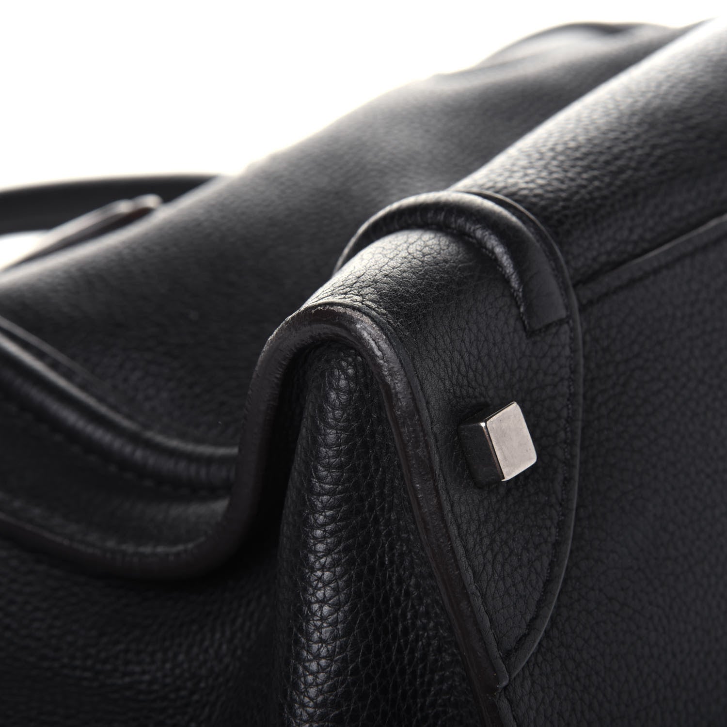 Celine Drummed Calfskin Mini Luggage Black 12 of 14