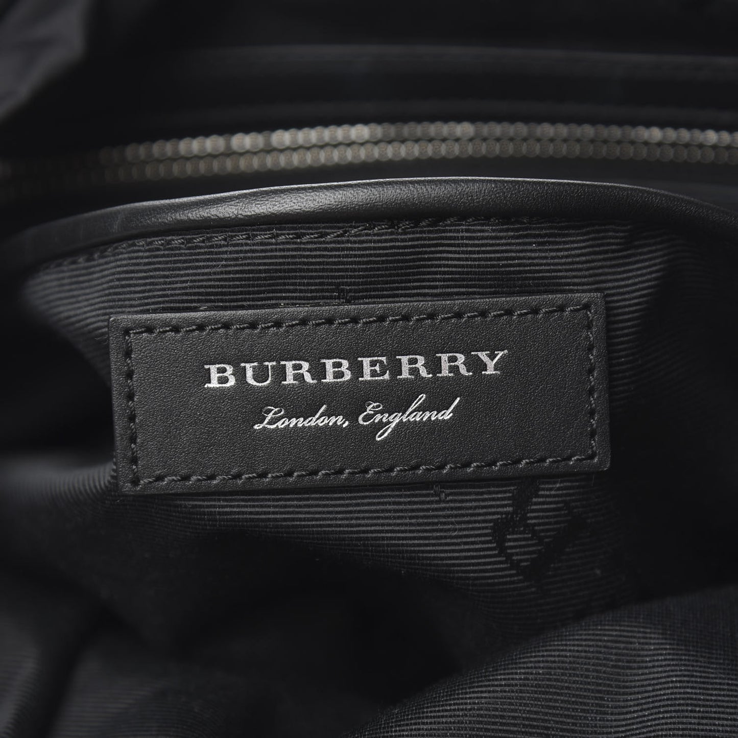 Technical Nylon Large Rucksack Backpack Black