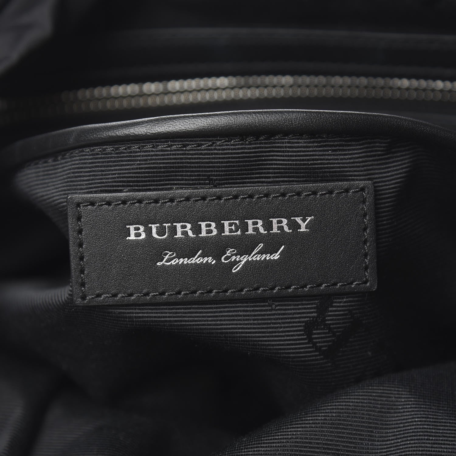 Burberry Technical Nylon Large Rucksack Backpack Black 5 of 9