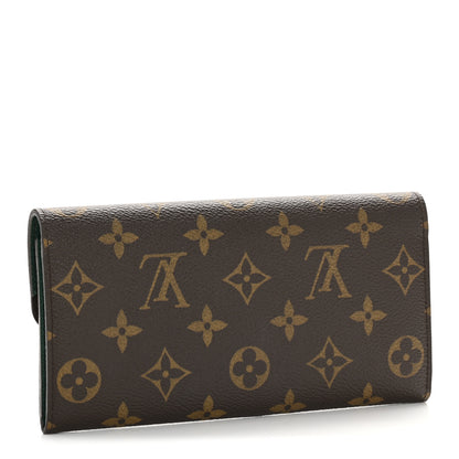 Louis Vuitton Monogram Emilie Wallet Vert 3 of 9