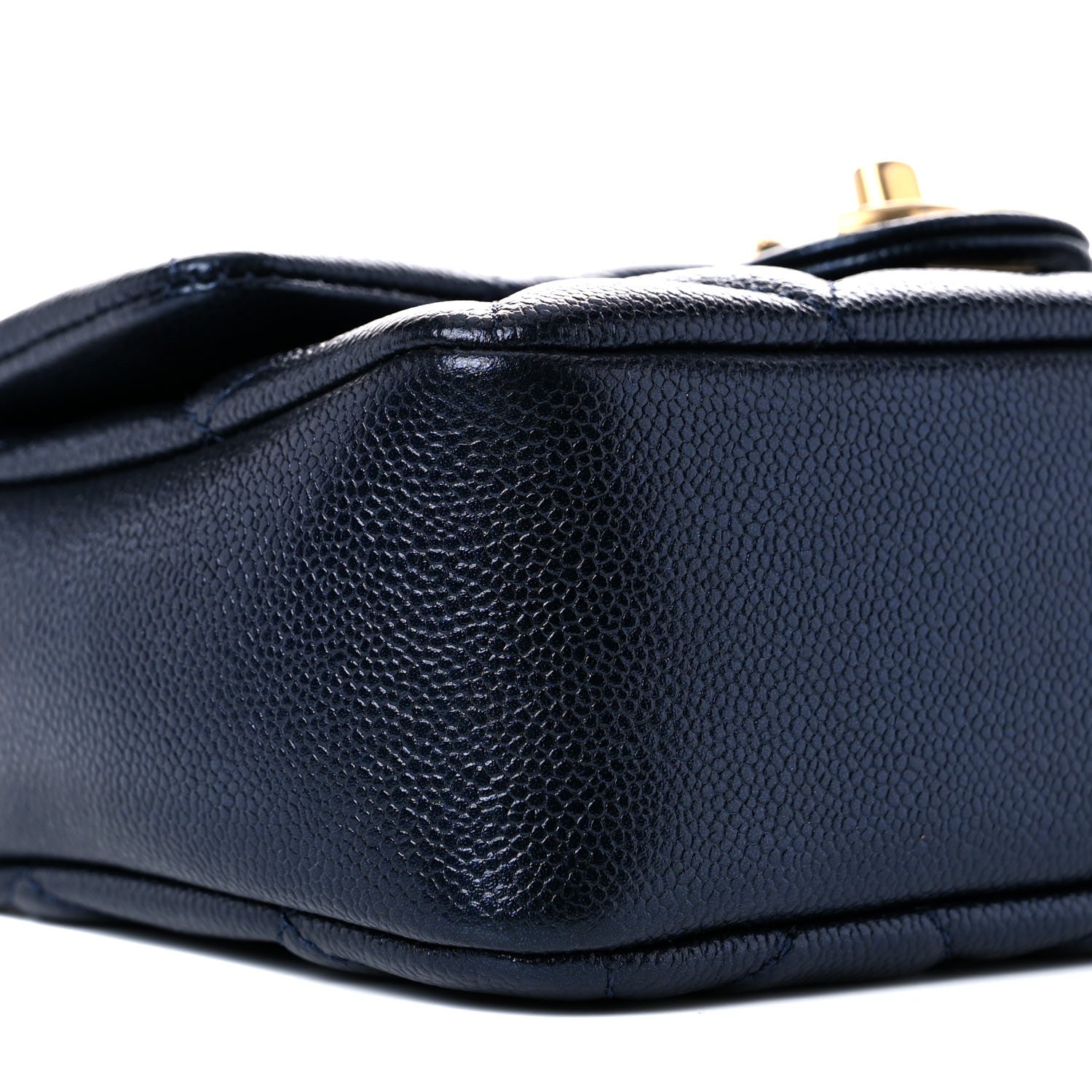 Chanel Iridescent Caviar Quilted Mini My Perfect Flap Dark Blue 8 of 10