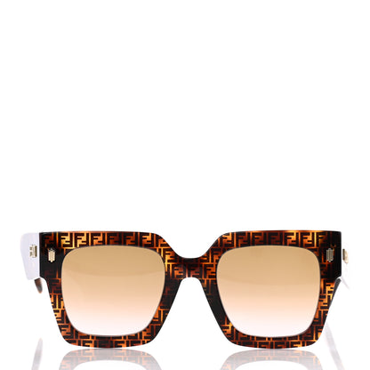 Fendi Acetate FF Sunglasses FF 0457/G/S Havana 2 of 7
