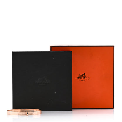 Hermes 18K Rose Gold Diamond PM Kelly Bracelet ST 5 of 5