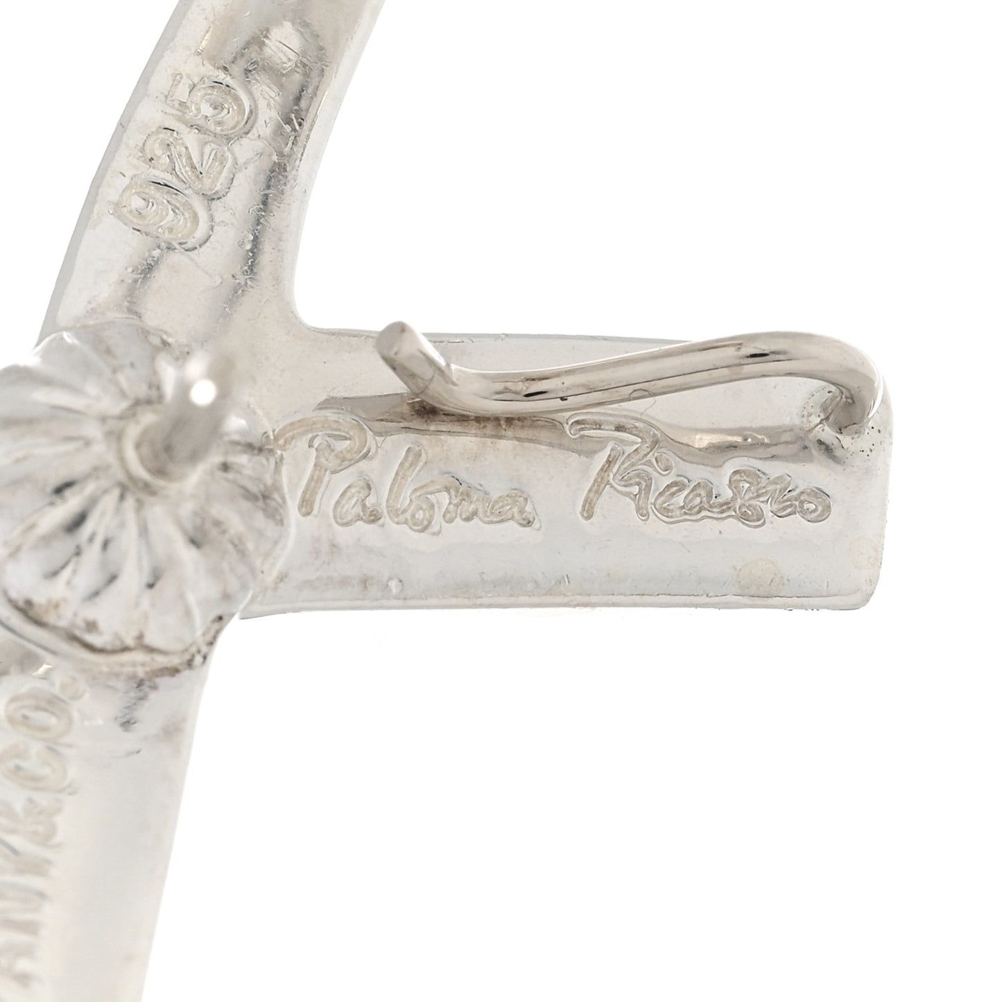 Sterling Silver Paloma Picasso Graffiti X Earrings