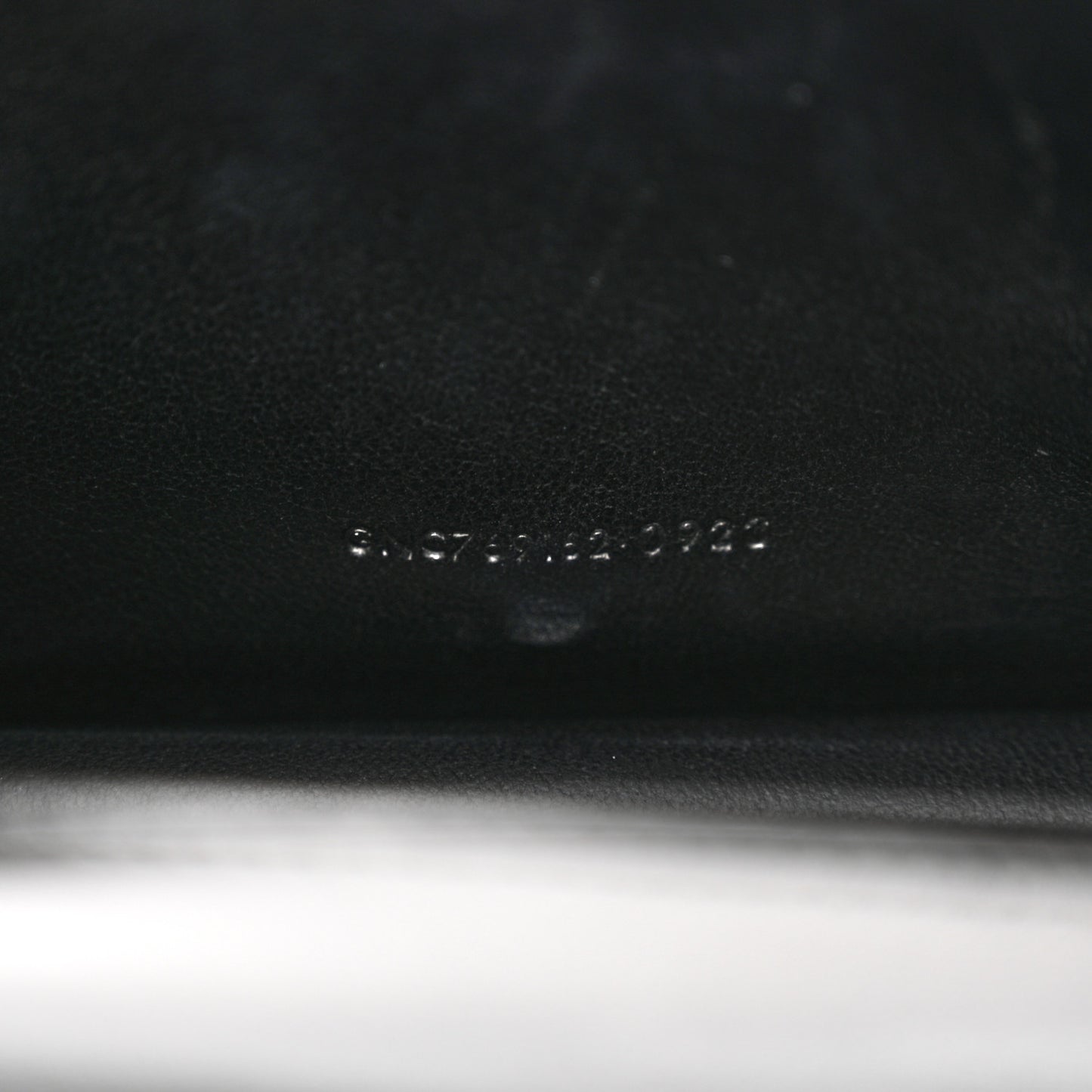 Smooth Calfskin Bag Black