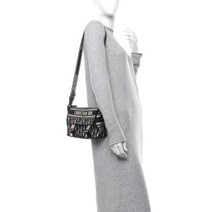 Christian Dior Oblique Small Diorcamp Messenger Blue 2 of 11