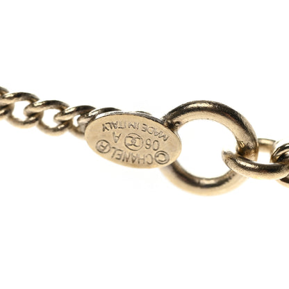 Chanel Crystal CC Necklace Light Gold Multicolor 5 of 7