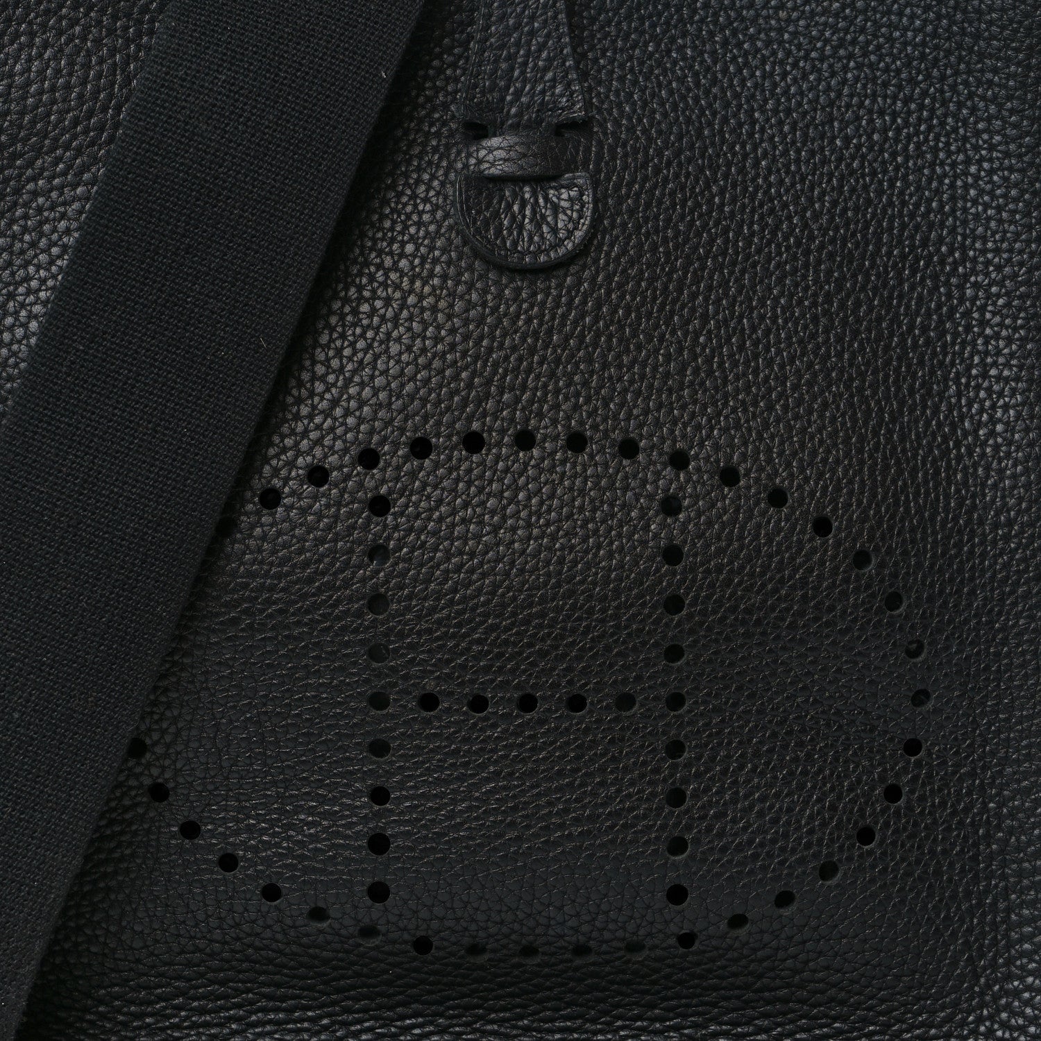Hermes Taurillon Clemence Evelyne PM Black 8 of 14