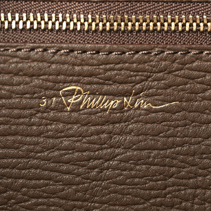 3.1 Phillip Lim Textured Calfskin Medium Pashli Satchel Taupe 6 of 8