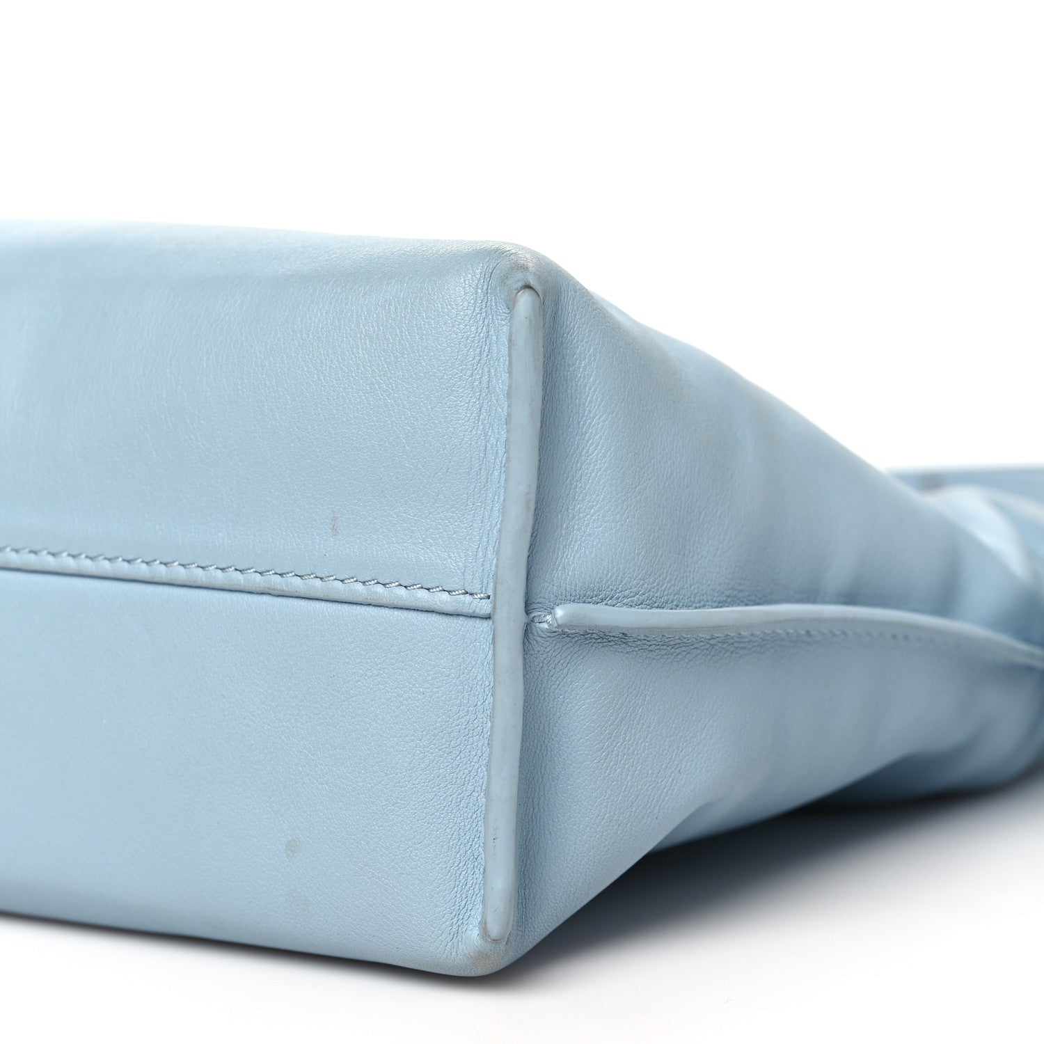Loewe Nappa Medium Flamenco Knot Bag Dusty Blue 10 of 12