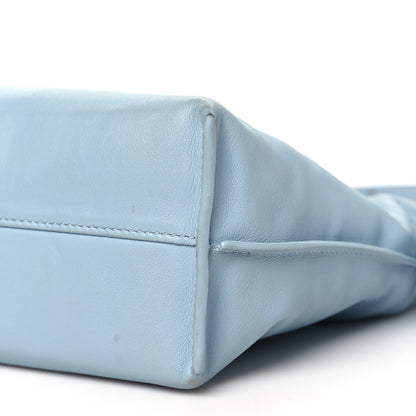 Loewe Nappa Medium Flamenco Knot Bag Dusty Blue 10 of 12