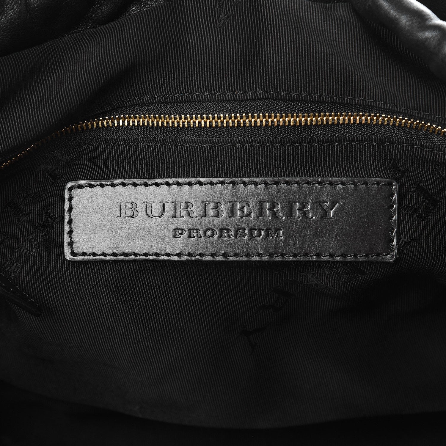 Burberry Prorsum Calfskin Calf Hair Small Dinton Satchel Black 6 of 15