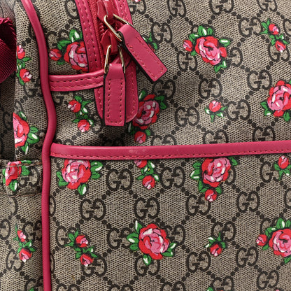 Gucci GG Supreme Monogram Rose Bud Diaper Bag Pink 16 of 16