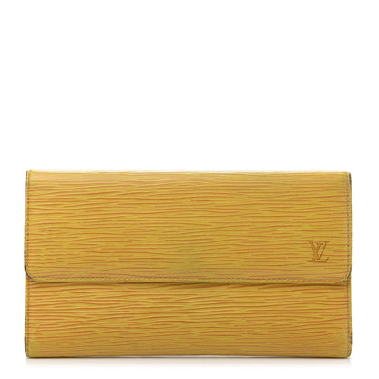 Louis Vuitton Epi Porte Tresor International Wallet Tassil 1 of 12
