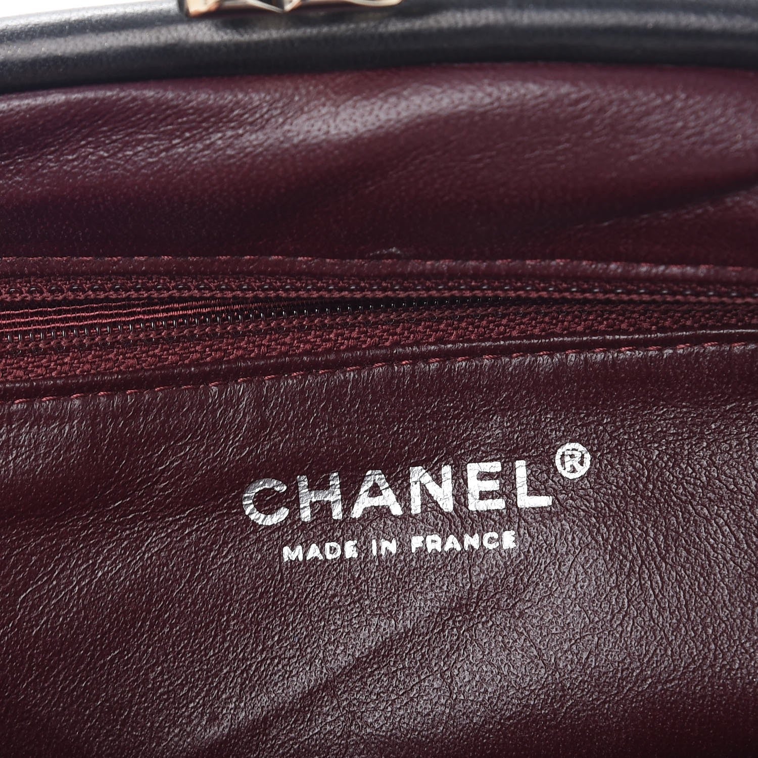 Chanel Lambskin Quilted Timeless Clutch Black 6 of 8