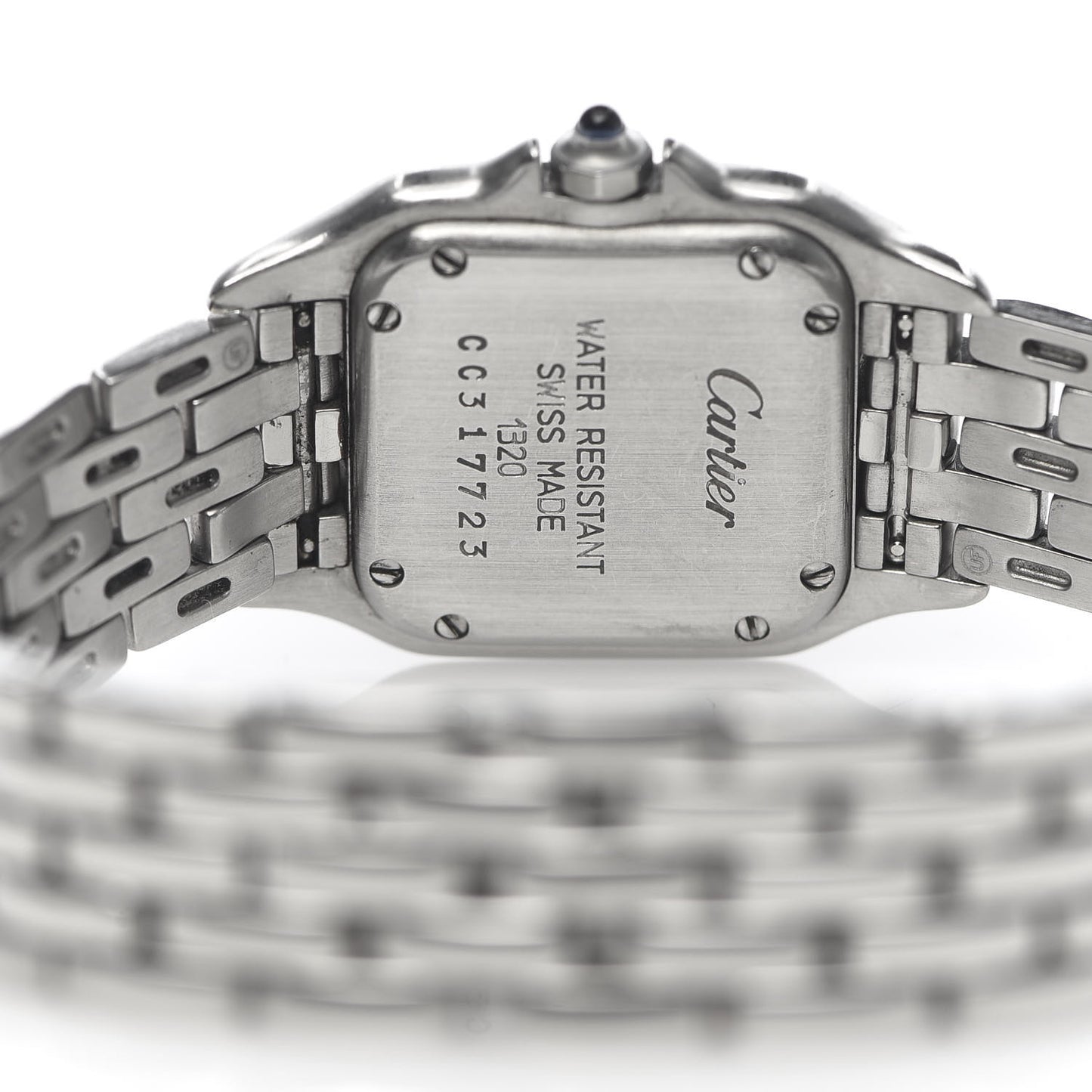 Stainless Steel 22mm Panthere Quartz Watch