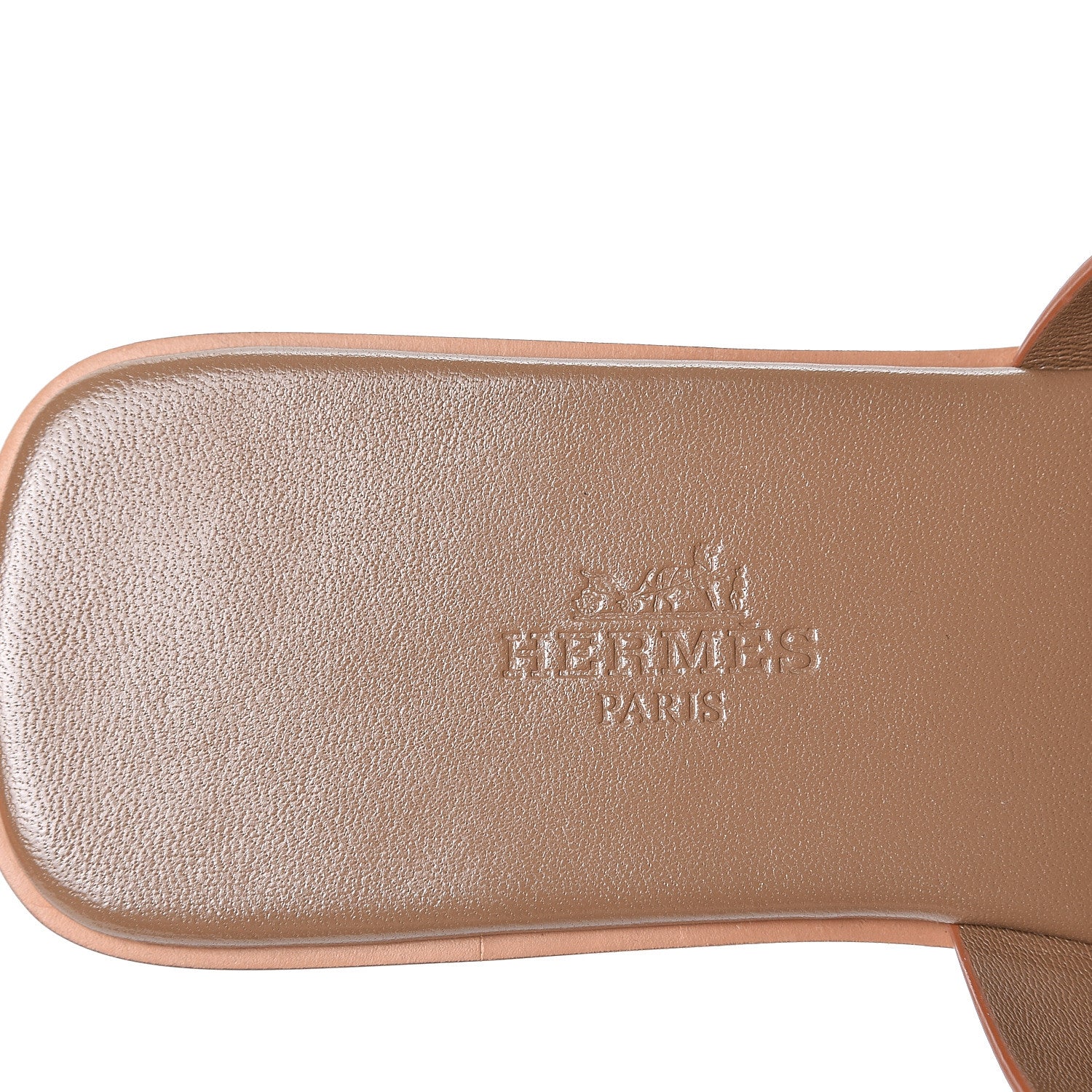 Hermes Calfskin Amore Sandals 37 White Naturel 9 of 11