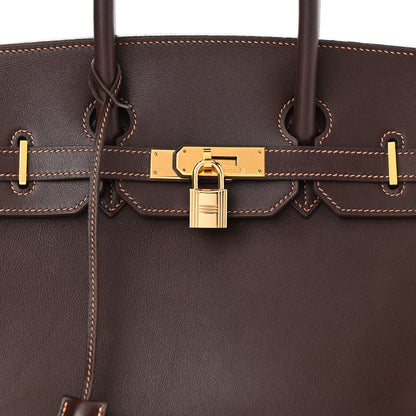 Hermes Gulliver Birkin 35 Havane 8 of 13