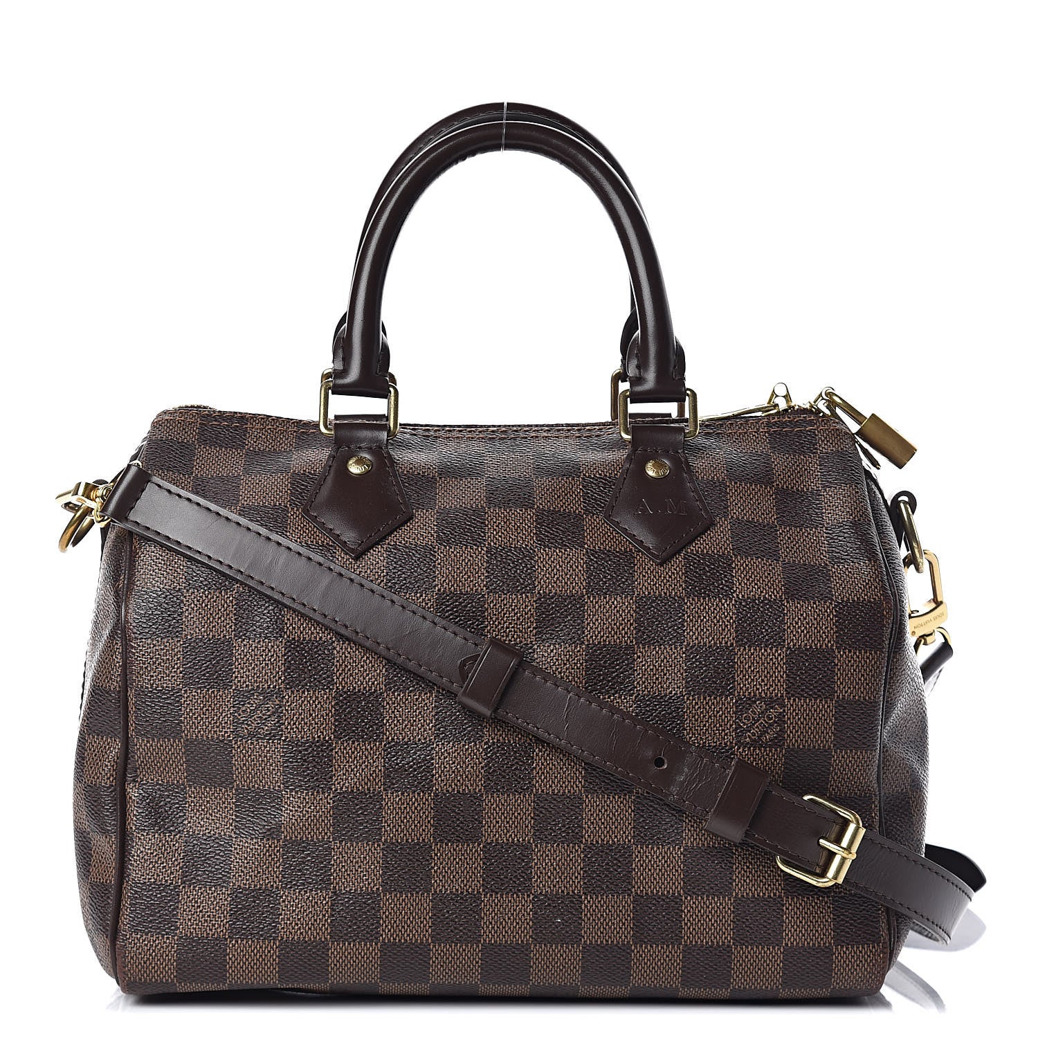 Louis Vuitton Damier Ebene Speedy Bandouliere 25 1 of 14