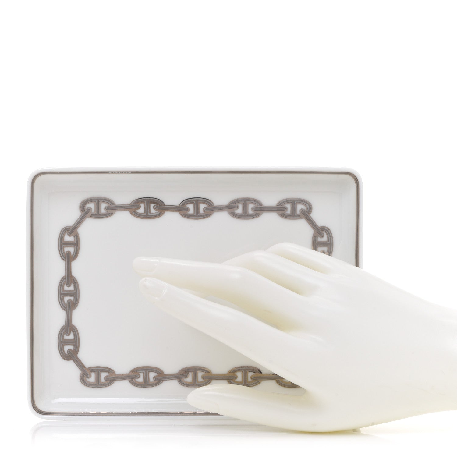 Hermes Porcelain Chaine d' Ancre Sushi Plate 2 of 8