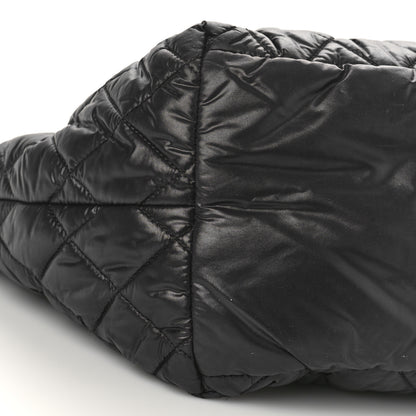 Chanel Nylon Quilted Small Coco Cocoon Tote Black 8 of 9