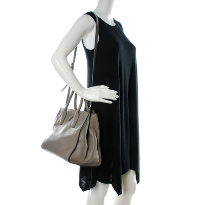 Prada Vitello Daino Tote Argilla 2 of 8