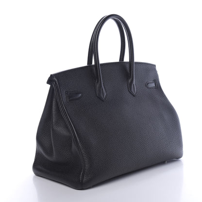 Hermes Togo Birkin 35 Black 3 of 36