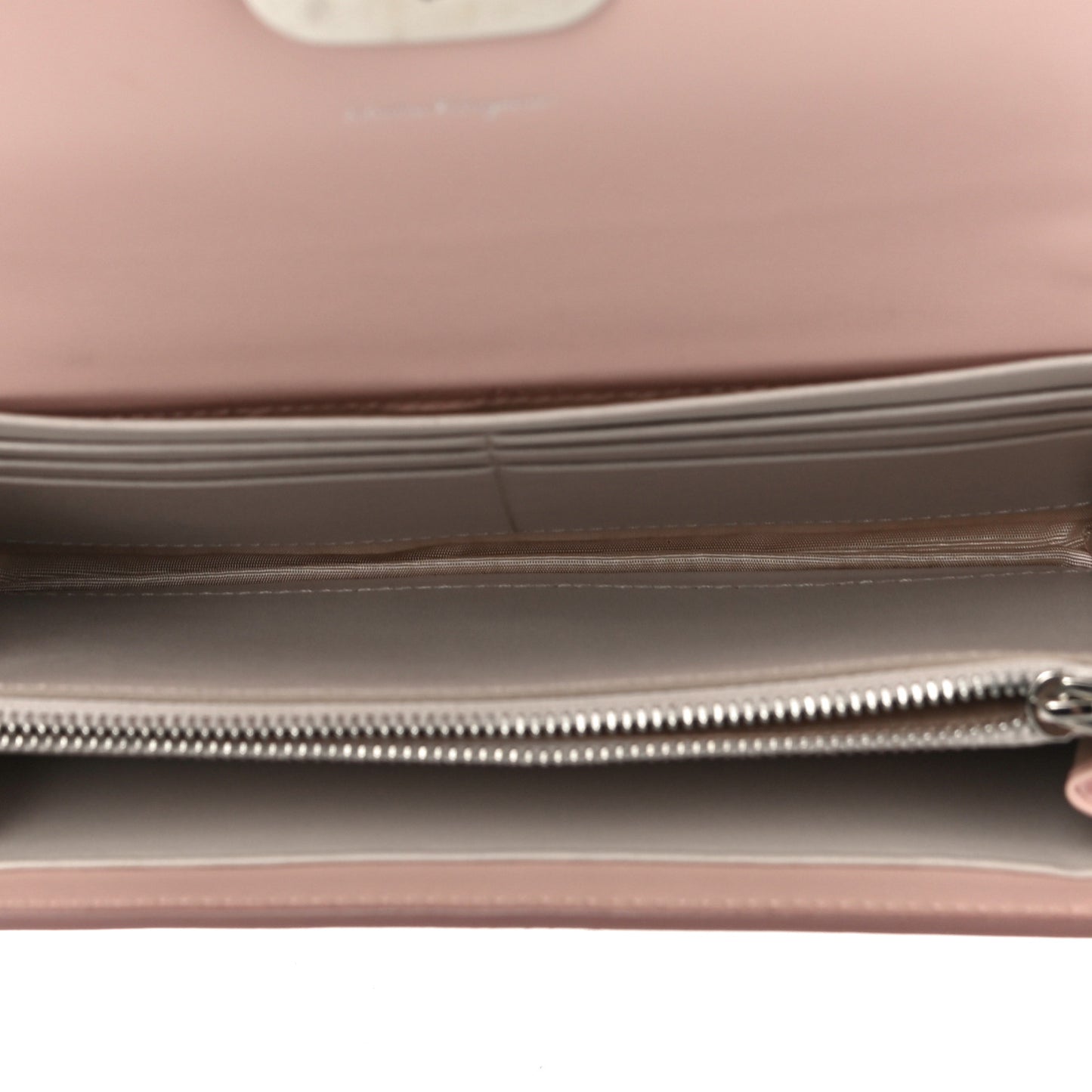 Calfskin Vara Bow Chain Flap Crossbody Pink