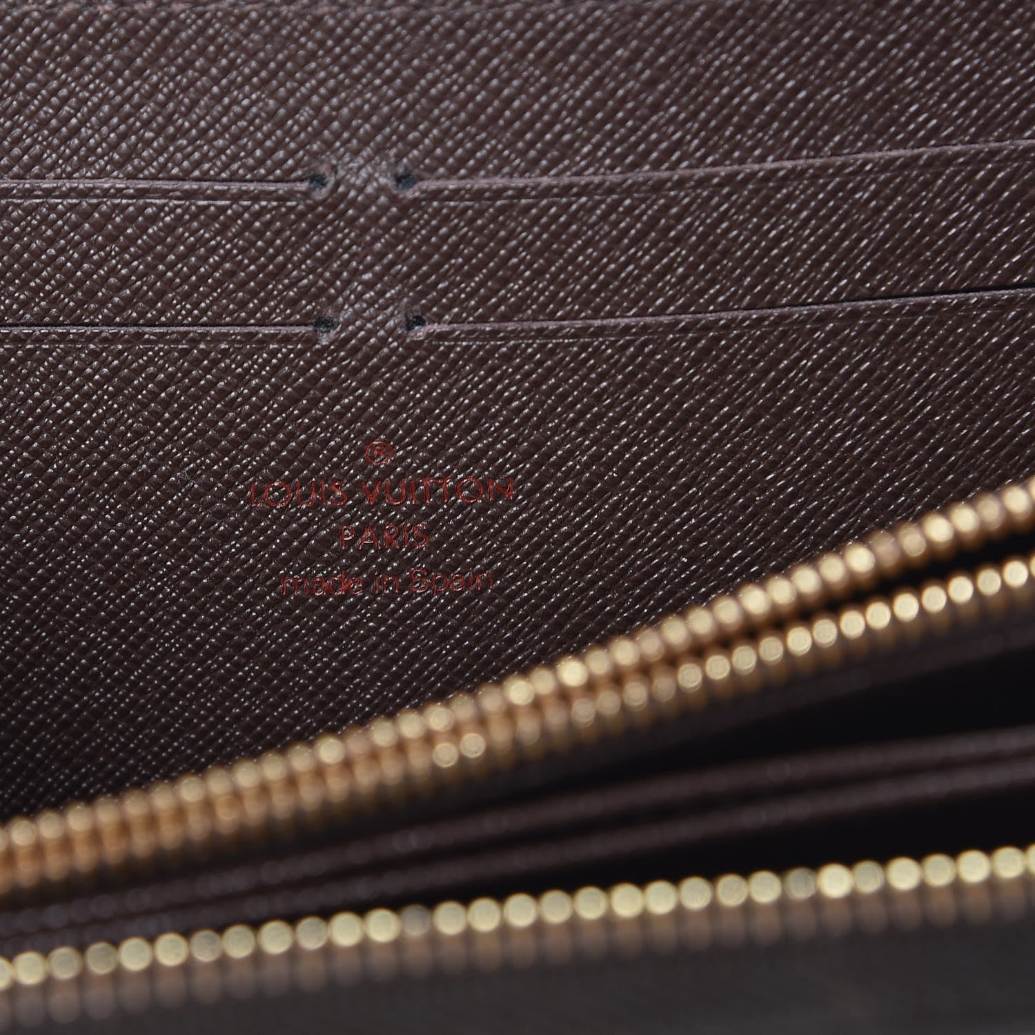 Louis Vuitton Damier Ebene Zippy Wallet 6 of 12