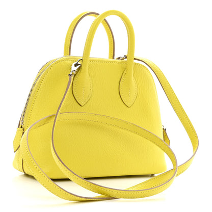 Hermes Chevre Mysore Mini 1923 Bolide Lime 3 of 12