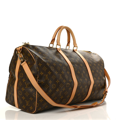 Louis Vuitton Monogram Keepall Bandouliere 55 2 of 9