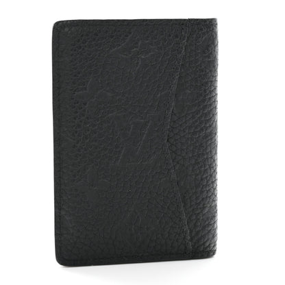 Louis Vuitton Taurillon Monogram Pocket Organizer Black 3 of 6