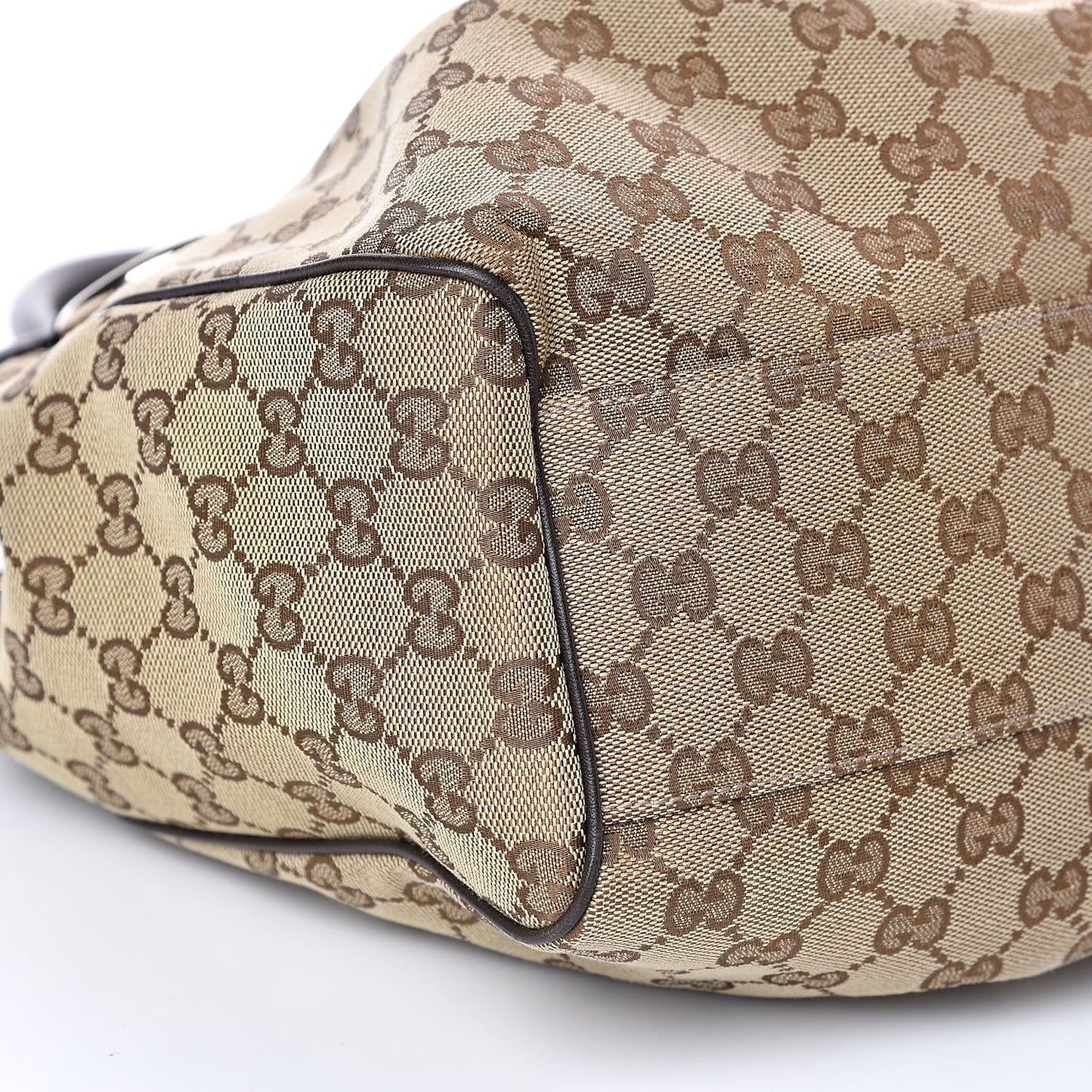 Monogram Medium Sukey Tote Dark Brown