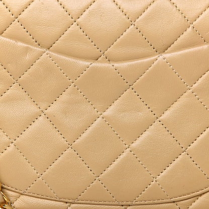 Chanel Lambskin Quilted Small Double Flap Beige 9 of 14