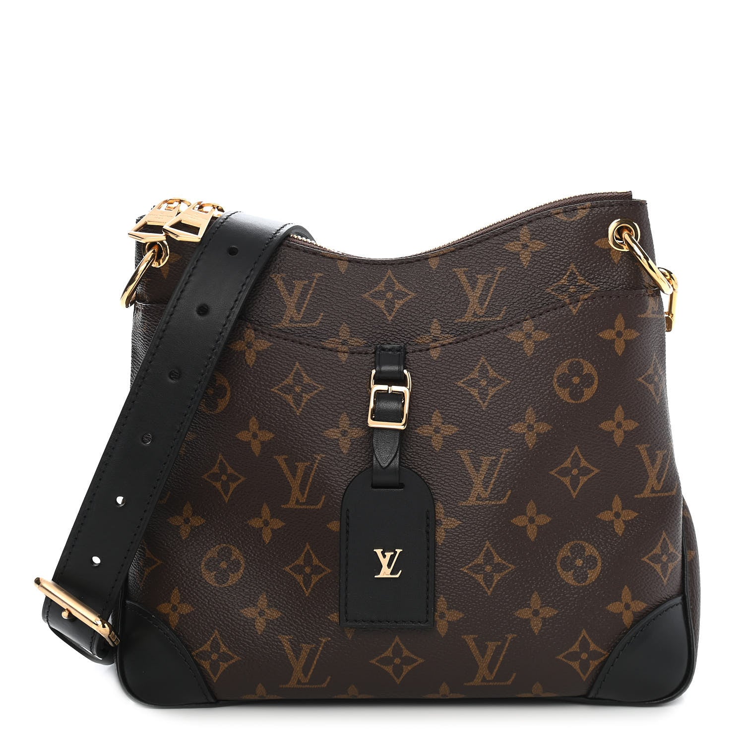 Louis Vuitton Monogram Odeon PM Black 1 of 8