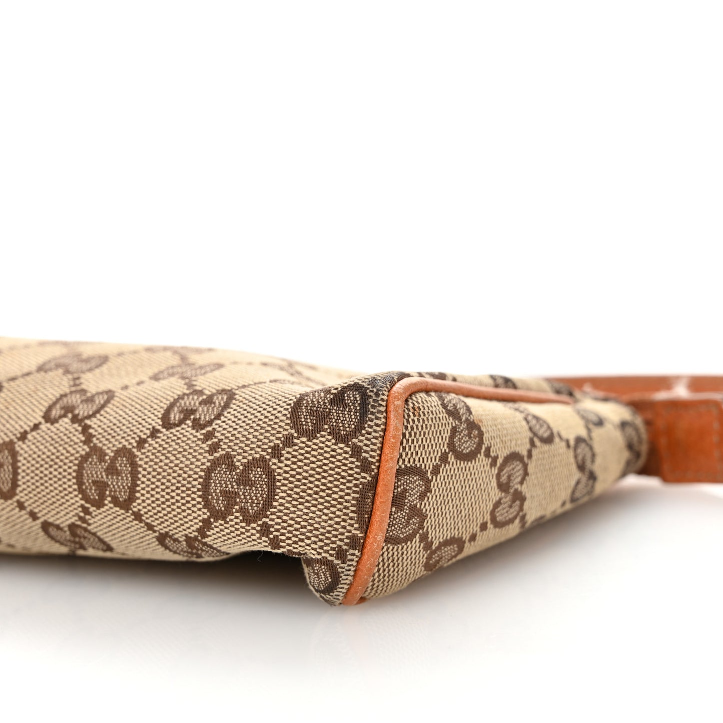 Monogram D Ring Cosmetic Case Light Brown