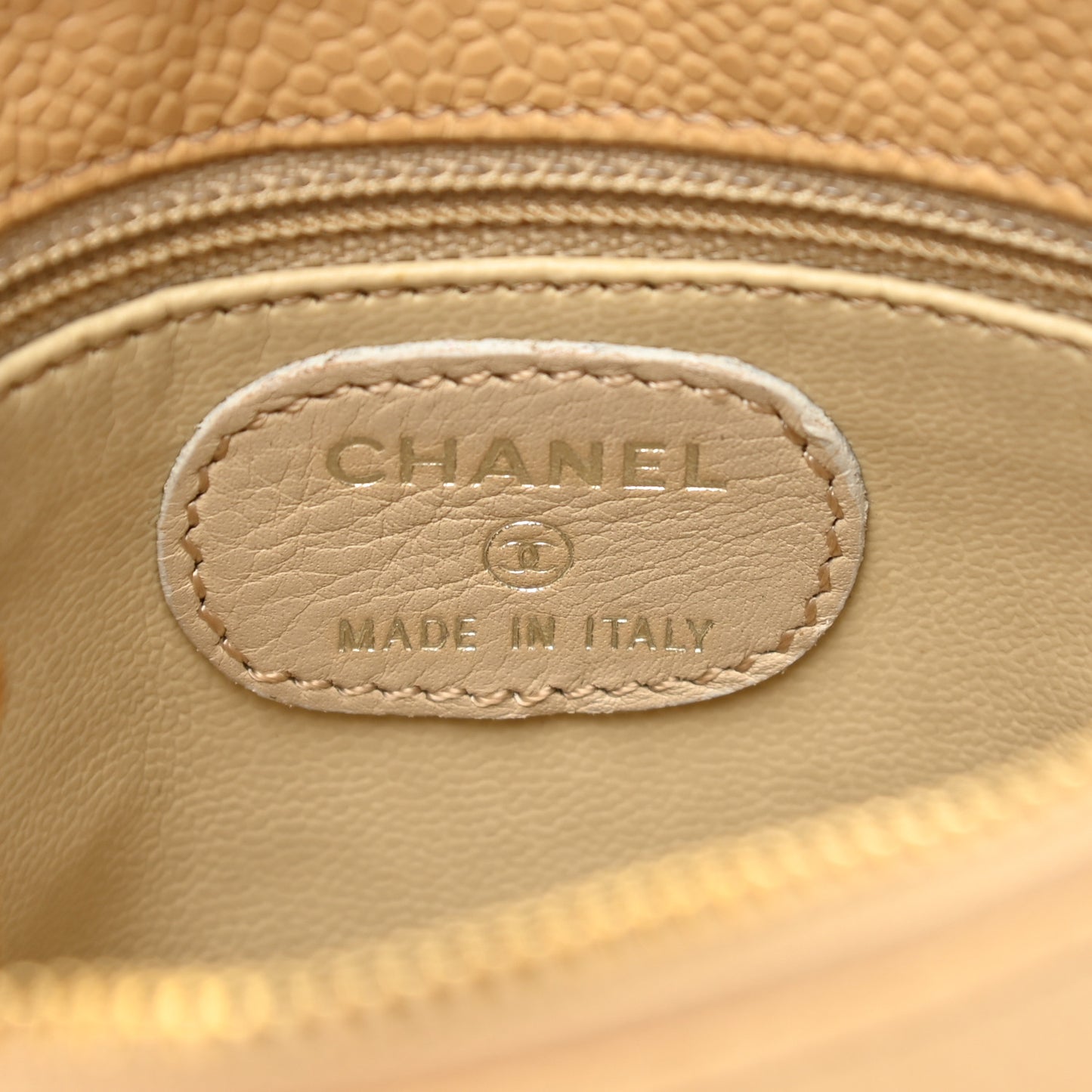 Caviar Timeless CC Cosmetic Pouch Beige